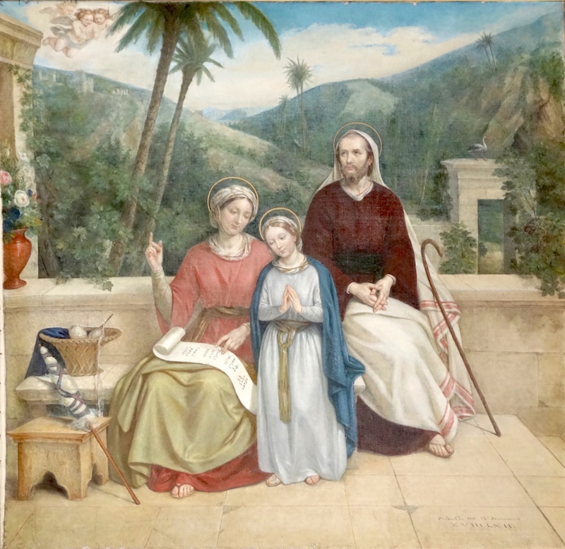 26 juillet : saints Joachim et Anne, parents de la bienheureuse Vierge ...