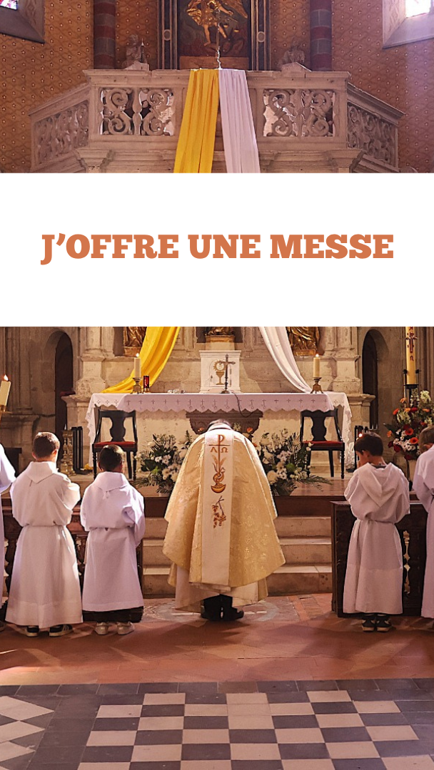 J'offre une messe